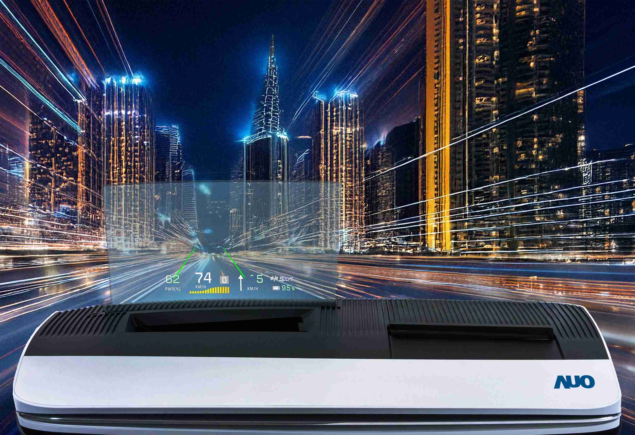 NG大舞台推出13吋Micro LED抬头显示器，，，提供高入眼亮度、、、、高色彩饱和度的显示质量，，在阳光下或黑暗中都清晰可见，，，并利用Micro LED模块体积小的优势，，解决车用空间有限的痛点